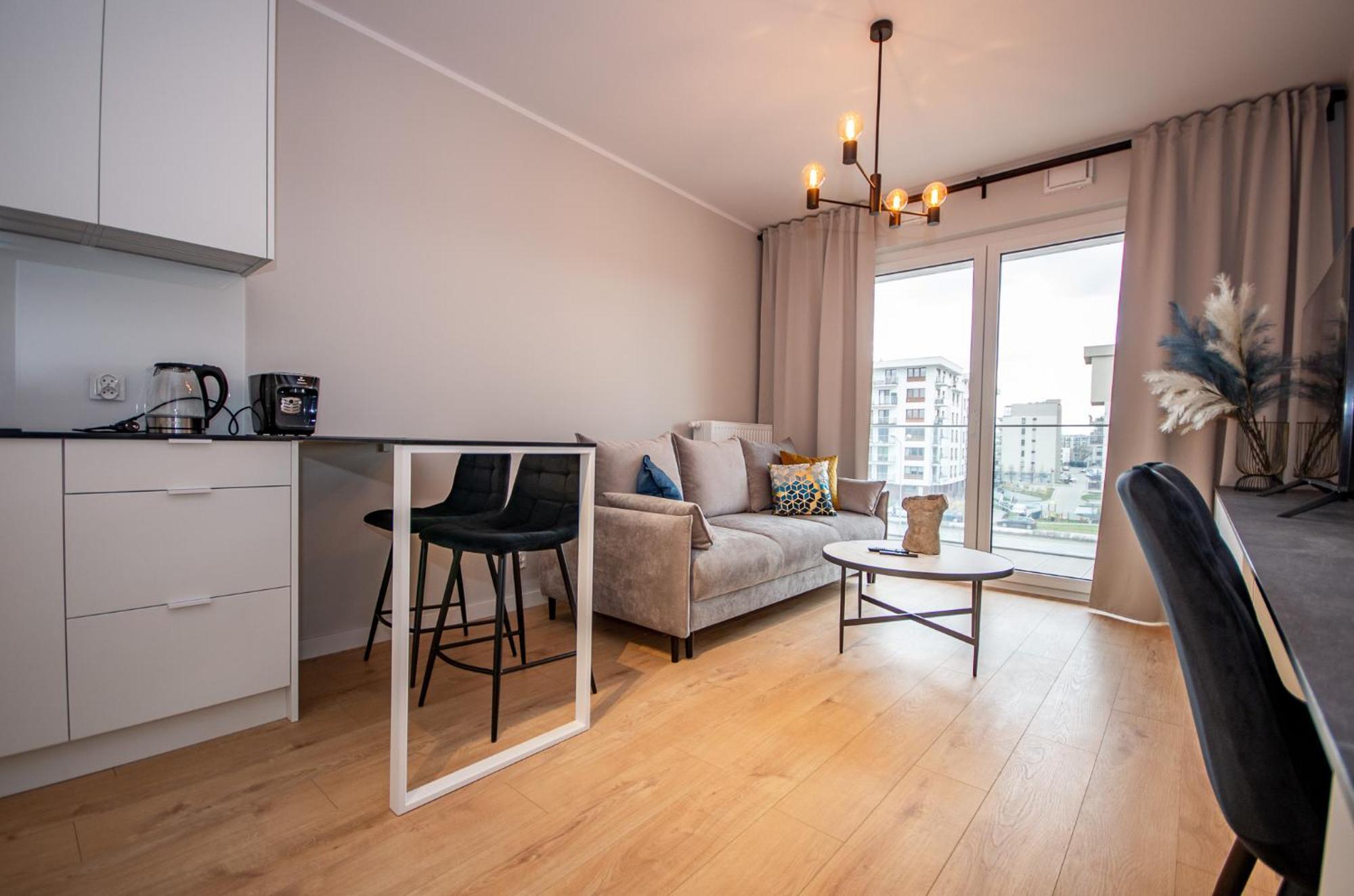 Inpoint Tauron Arena Apartment With Free Parking - Lema St 17 Krakow Luaran gambar