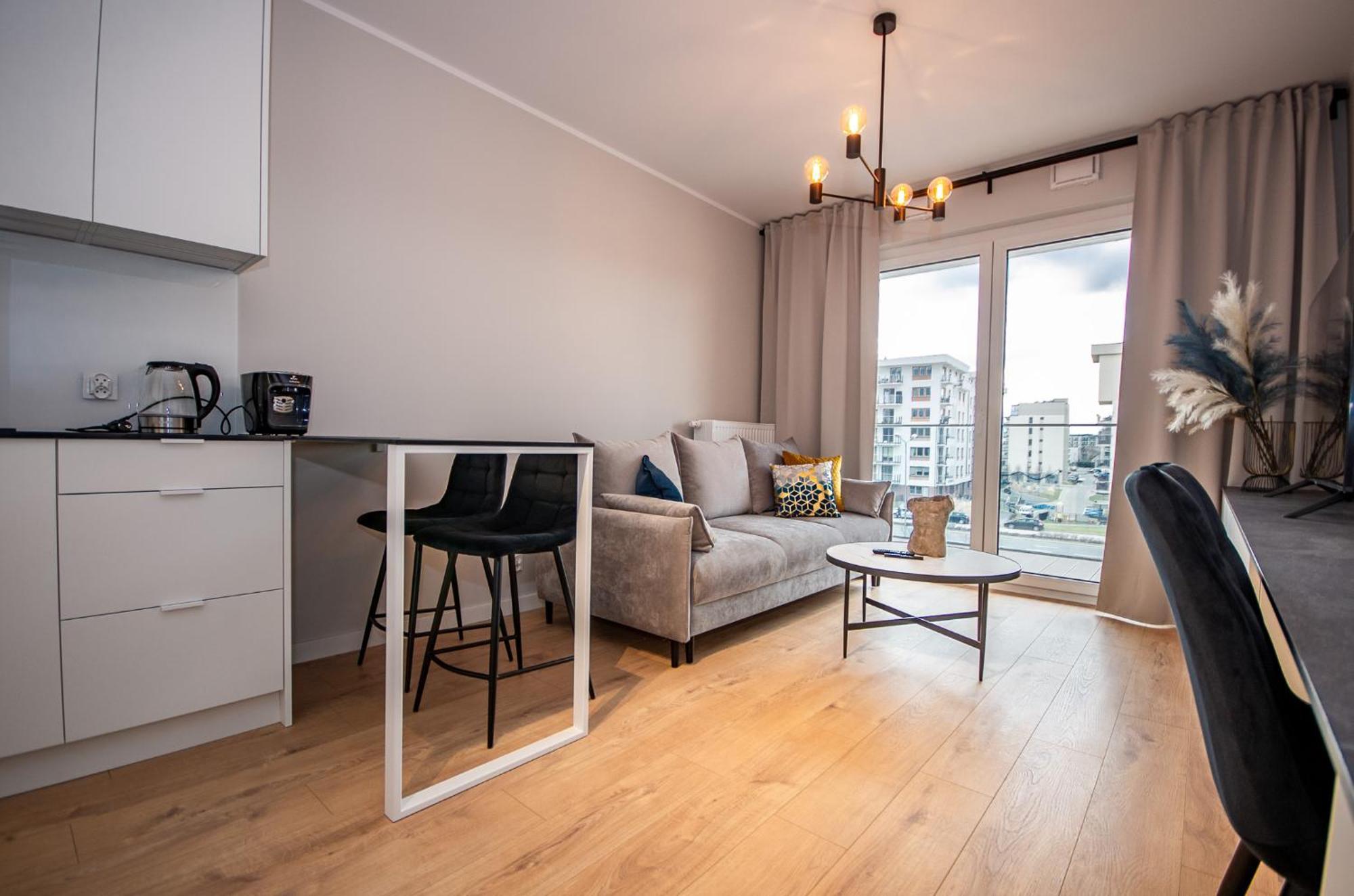 Inpoint Tauron Arena Apartment With Free Parking - Lema St 17 Krakow Luaran gambar